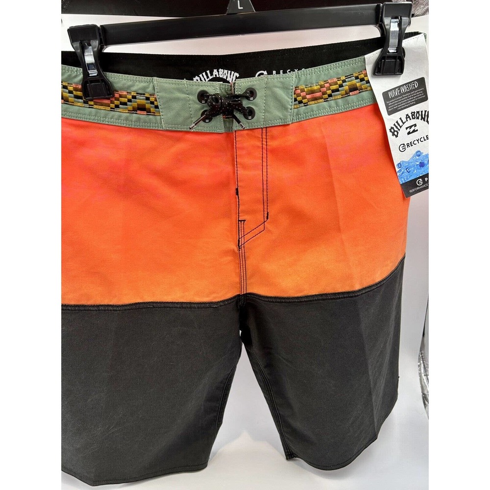 Men's/Boys Billabong Size 29 Fifty 50 Pro‎ Panel Board Short Wave Washed Swim